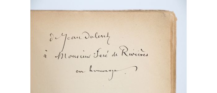 DOLENT : Maître de sa joie - Libro autografato, Prima edizione - Edition-Originale.com