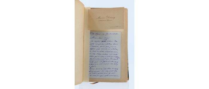 DONNAY : Théâtre IV : L'autre danger - Le retour de Jérusalem - Autographe, Edition Originale - Edition-Originale.com