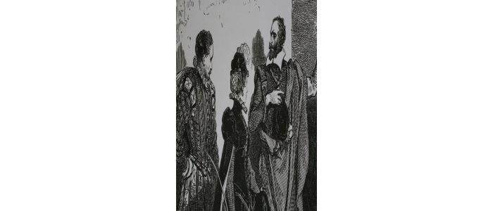 Cervantès, Don Quichotte, Un jour donc il demanda au duc et à la duchesse la permission de prendre congé d'eux. Tome 2, ch.57 - Erste Ausgabe - Edition-Originale.com