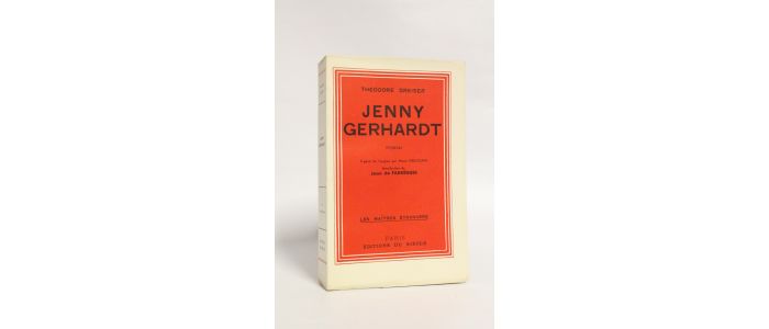 DREISER : Jenny Gerhardt - Prima edizione - Edition-Originale.com