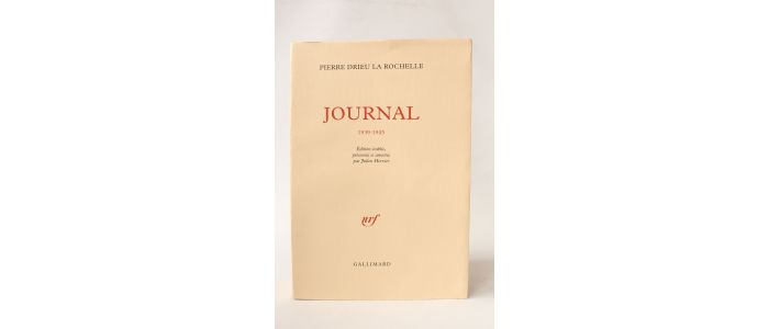 DRIEU LA ROCHELLE : Journal 1939-1945 - Erste Ausgabe - Edition-Originale.com
