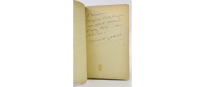 DRIEU LA ROCHELLE : Plainte contre inconnu - Libro autografato, Prima edizione - Edition-Originale.com