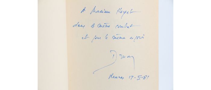 DRUON : Attention la France !  - Signed book, First edition - Edition-Originale.com