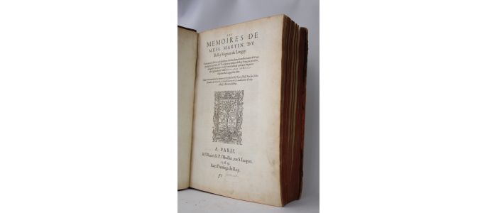 DU BELLAY : Les memoires de Mess. Martin Du Bellay, Seigneur de Langey - First edition - Edition-Originale.com