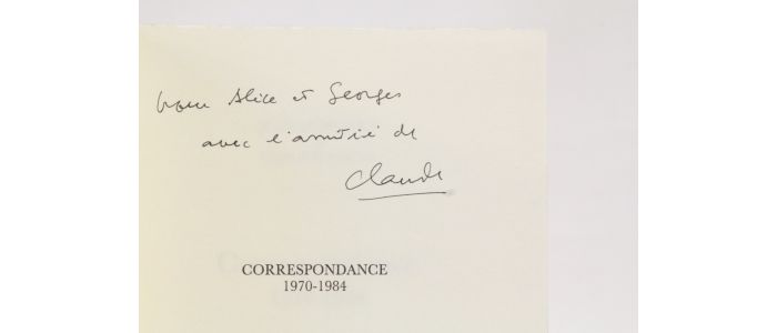 DUBUFFET : Correspondance 1970-1984 - Autographe, Edition Originale - Edition-Originale.com