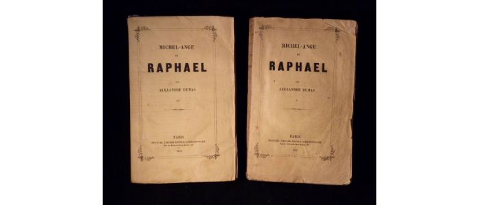 DUMAS : Michel-Ange et Raphaël.  - Edition Originale - Edition-Originale.com