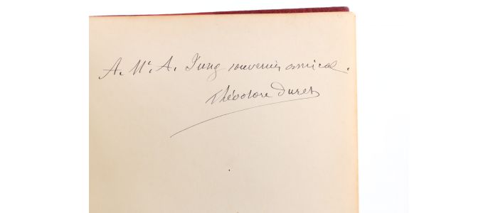 DURET : Histoire de J.Mc N. Whistler - Signiert, Erste Ausgabe - Edition-Originale.com
