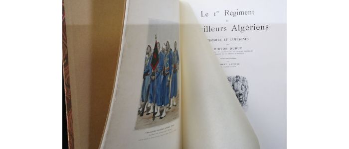 DURUY : Le 1er régiment de tirailleurs algériens. Histoire et campagnes - Edition Originale - Edition-Originale.com