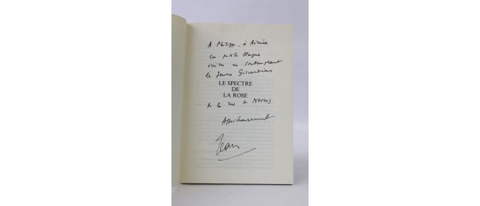 DUTOURD : Le spectre de la rose - Autographe, Edition Originale - Edition-Originale.com