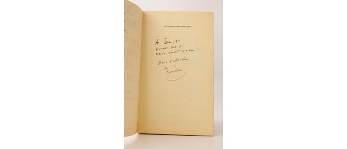DUTOURD : Les choses comme elles sont racontées à Jacques Paugam - Signed book, First edition - Edition-Originale.com