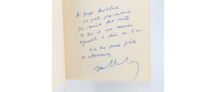 DUTOURD : Les matinées de Chaillot - Autographe, Edition Originale - Edition-Originale.com