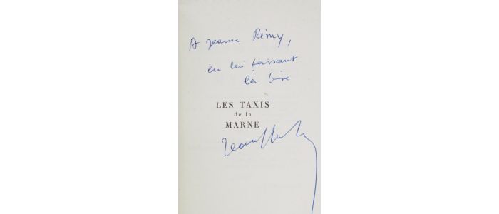 DUTOURD : Les taxis de la Marne - Signiert, Erste Ausgabe - Edition-Originale.com