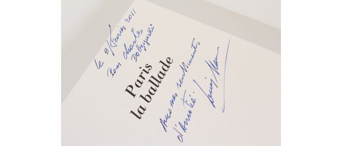 DUTOURD : Paris la ballade - Signed book, First edition - Edition-Originale.com
