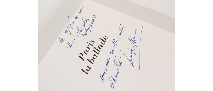 DUTOURD : Paris la ballade - Autographe, Edition Originale - Edition-Originale.com