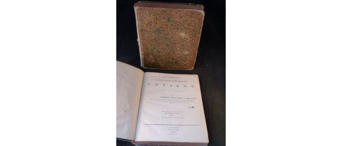 EBERT : Allgemeines bibliographisches Lexikon - Edition Originale - Edition-Originale.com