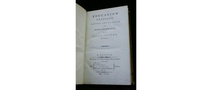 EDGEWORTH : Education pratique  - Erste Ausgabe - Edition-Originale.com