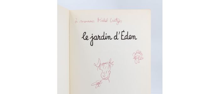 EFFEL : Le jardin d'Eden - Le roman d'Adam et Eve - Autographe, Edition Originale - Edition-Originale.com