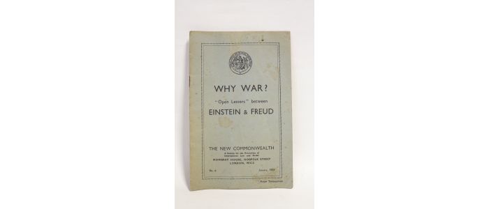 EINSTEIN : Why war ? 