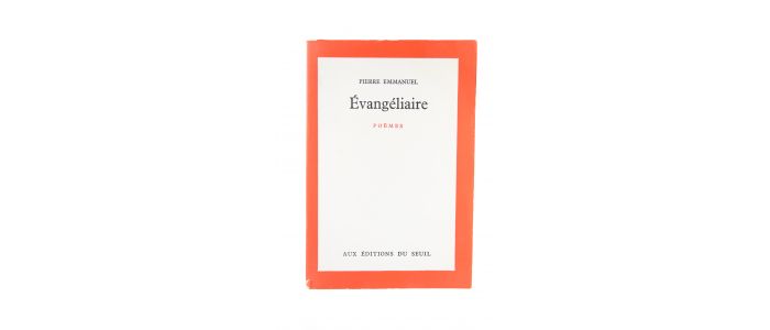 EMMANUEL : Evangéliaire - Erste Ausgabe - Edition-Originale.com