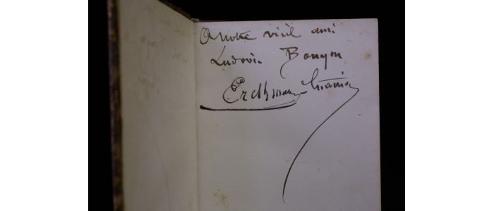 ERCKMANN-CHATRIAN : L'ami fritz - Libro autografato, Prima edizione - Edition-Originale.com