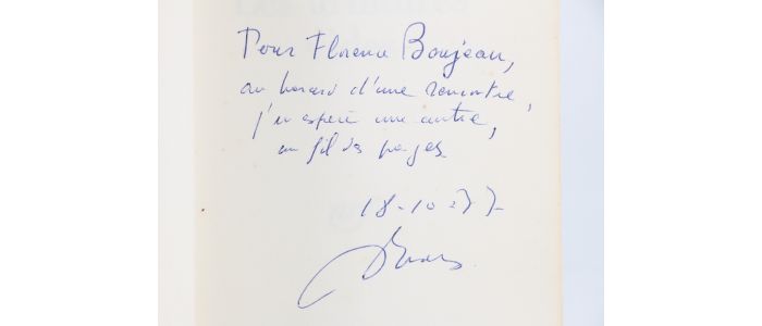 ERNAUX : Les armoires vides - Autographe, Edition Originale - Edition-Originale.com