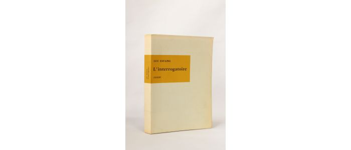 ESTANG : L'interrogatoire - Edition Originale - Edition-Originale.com