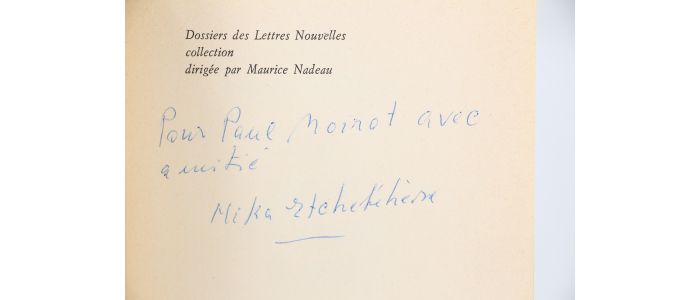 ETCHEBEHERE : Ma guerre d'Espagne à moi - Une femme à la tête d'une colonne au combat - Autographe, Edition Originale - Edition-Originale.com