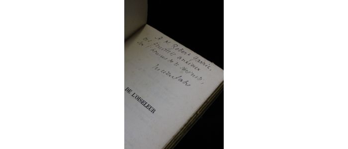 FABRE : Le ciel et l'oiseleur - Autographe, Edition Originale - Edition-Originale.com