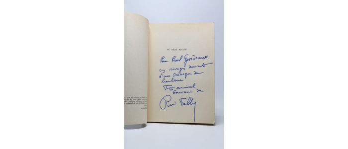 FALLET : Au beau rivage - Signed book, First edition - Edition-Originale.com