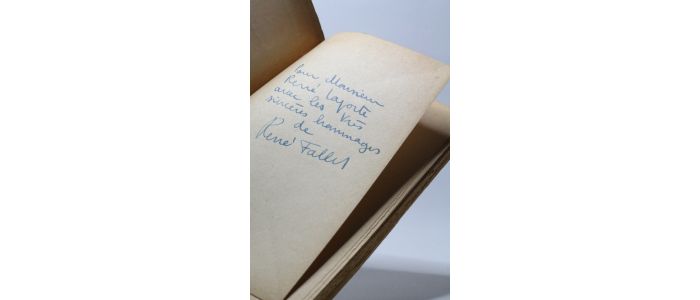 FALLET : La fleur et la souris - Autographe, Edition Originale - Edition-Originale.com
