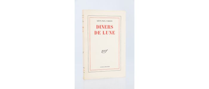 FARGUE : Diners de lune - First edition - Edition-Originale.com