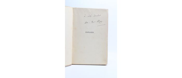 FARGUE : Espaces - Libro autografato, Prima edizione - Edition-Originale.com