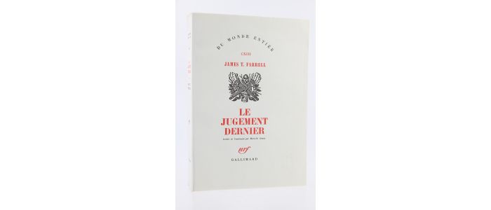 FARRELL : Le Jugement dernier - Erste Ausgabe - Edition-Originale.com