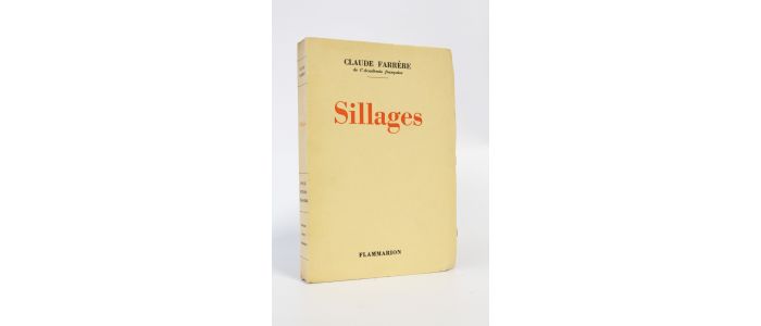 FARRERE : Sillages - Erste Ausgabe - Edition-Originale.com