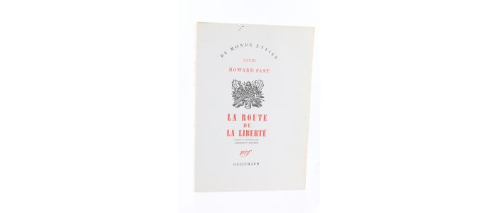 FAST : La Route de la Liberté - Erste Ausgabe - Edition-Originale.com