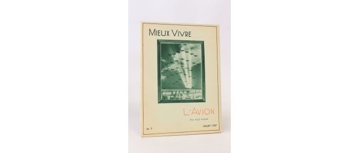 FAURE : L'avion - In Mieux vivre n°8 - First edition - Edition-Originale.com