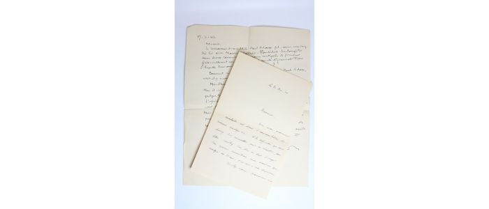 FENEON : Lettre autographe signée de Félix Fénéon adressée à Gabriel Mourey : 