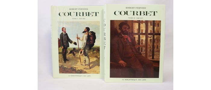 FERNIER : La vie et l'oeuvre de Gustave Courbet. Catalogue raisonné. Tome I : 1819-1865 peintures. - Tome II : Peintures 1866-1877, dessins, sculptures - Erste Ausgabe - Edition-Originale.com