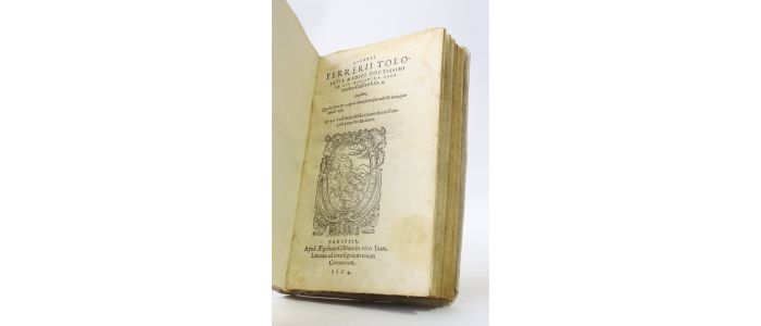 FERRIER : Augeri Ferreri Tolosatis medici doctissimi de lve hispanica sive morbo gallico - Prima edizione - Edition-Originale.com