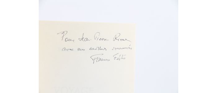 FETJO : Voyage sentimental - Autographe, Edition Originale - Edition-Originale.com