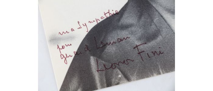 FINI : Lettre manuscrite datée et adressée à Gérard Leman à propos d'un portrait photographique qu'elle lui envoie - Autographe, Edition Originale - Edition-Originale.com