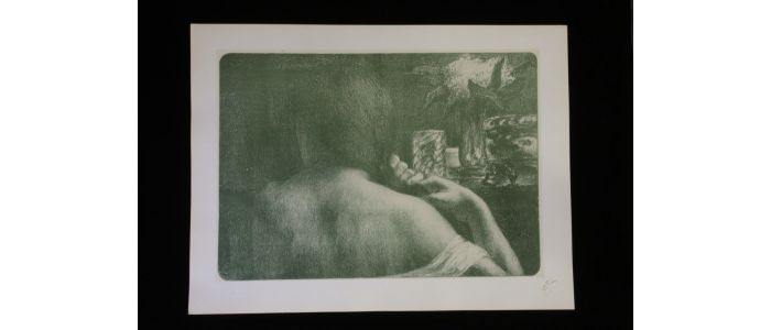 FLANDRIN : L'Estampe Moderne. La Chevelure. Lithographie Originale - Erste Ausgabe - Edition-Originale.com