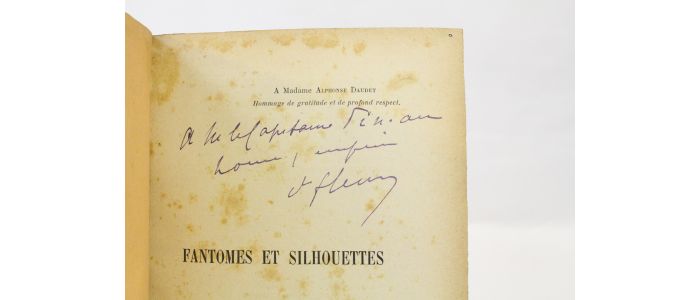 FLEURY : Fantômes et silhouettes - Libro autografato, Prima edizione - Edition-Originale.com
