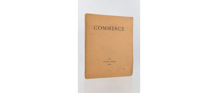 FONDANE : Commerce Cahier XXV de l'automne 1930 - Edition Originale - Edition-Originale.com
