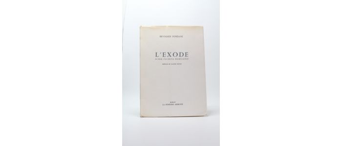 FONDANE : L'exode - First edition - Edition-Originale.com