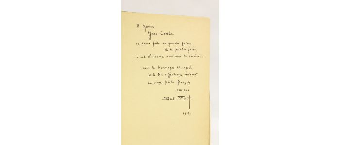 FORT : Vol d'oiseaux noirs au temps des cerises - Signed book, First edition - Edition-Originale.com