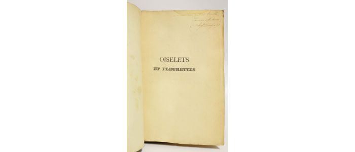 FOURES : Oiselets et fleurettes - Signiert, Erste Ausgabe - Edition-Originale.com