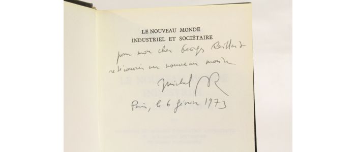 FOURIER : Le nouveau monde industriel et sociétaire ou invention du procédé d'industrie attrayante et naturelle distribuée en série passionnées - Autographe - Edition-Originale.com