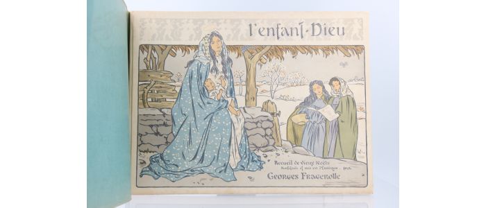 FRAGEROLLE : L'enfant-Dieu, recueil de vieux Noëls des Pays de Champagne et de Lorraine  - Prima edizione - Edition-Originale.com
