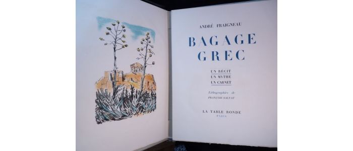 FRAIGNEAU : Bagage grec - Edition Originale - Edition-Originale.com